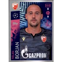 Sticker 531 - Milan Borjan - FK Roter Stern Belgrad