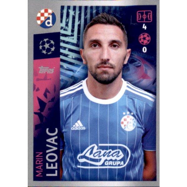 Sticker 551 - Maric Leovac - GNK Dinamo Zagreb