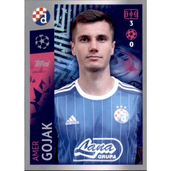 Sticker 557 - Amer Gojak - GNK Dinamo Zagreb