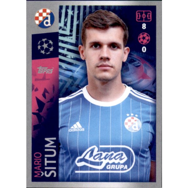 Sticker 558 - Mario Situm - GNK Dinamo Zagreb