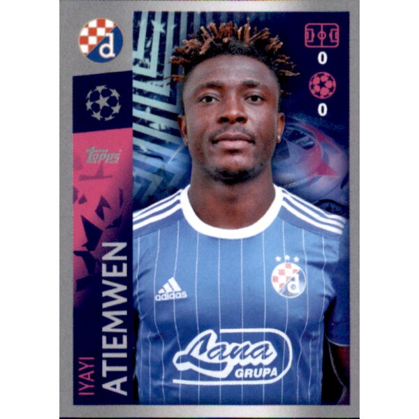 Sticker 559 - Iyayi Atiemwen - GNK Dinamo Zagreb