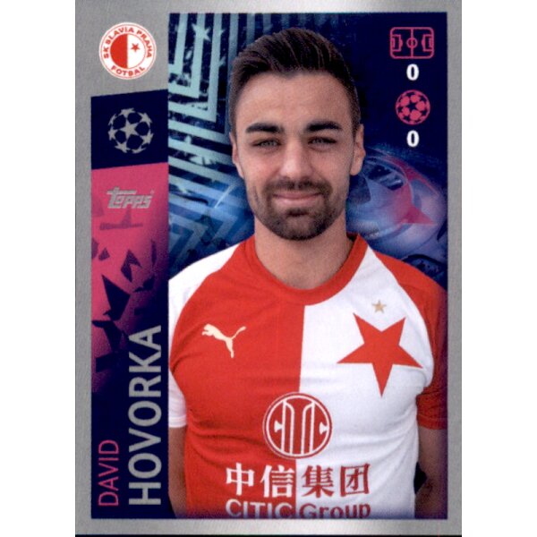 Sticker 582 - David Hovorka - Slavia Prag