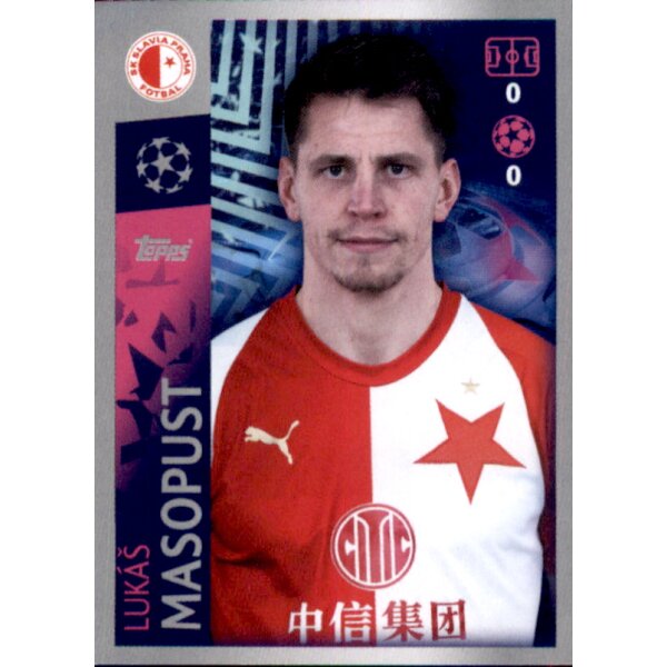 Sticker 586 - Lukas Masopust - Slavia Prag