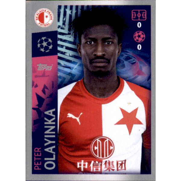 Sticker 590 - Peter Olayinka - Slavia Prag