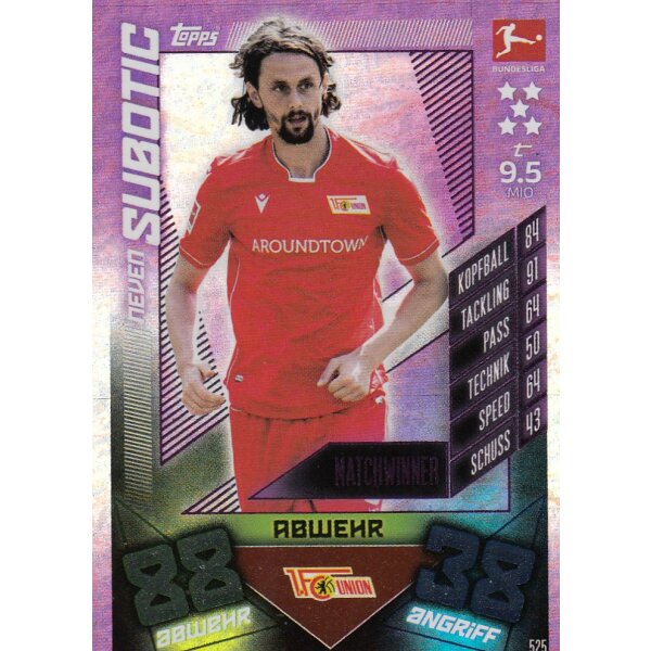 525 - Neven Subotic - Matchwinner - 2019/2020