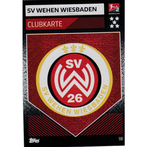 558 - SV Wehen Wiesbaden - Clubkarte - 2019/2020