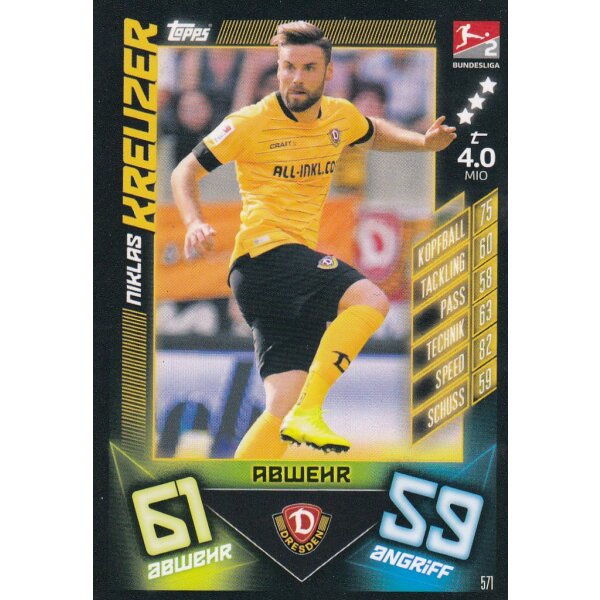 571 - Niklas Kreuzer - Basis Karte - 2019/2020