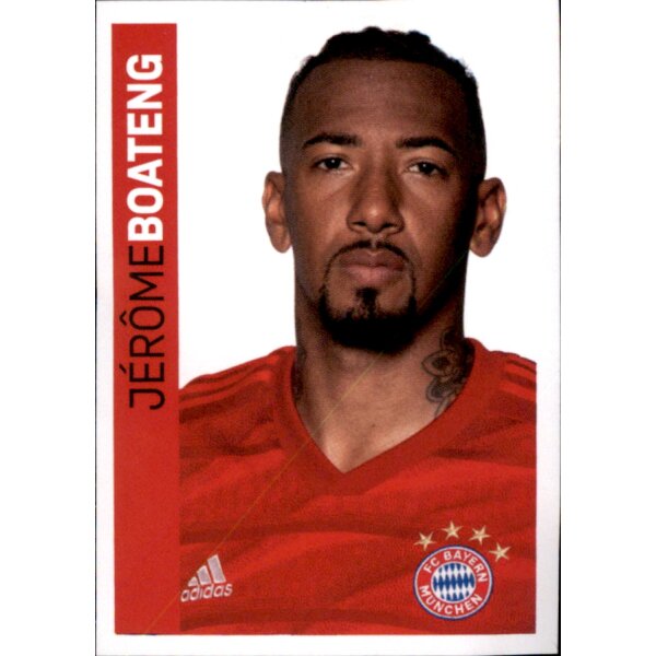 Sticker 53 - Jerome Boateng- Panini FC Bayern München 2019/20