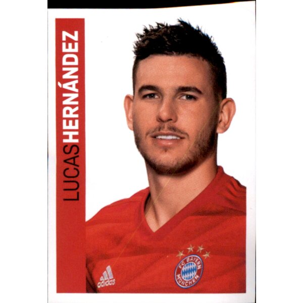 Sticker 57 - Lucas Hernandez- Panini FC Bayern München 2019/20