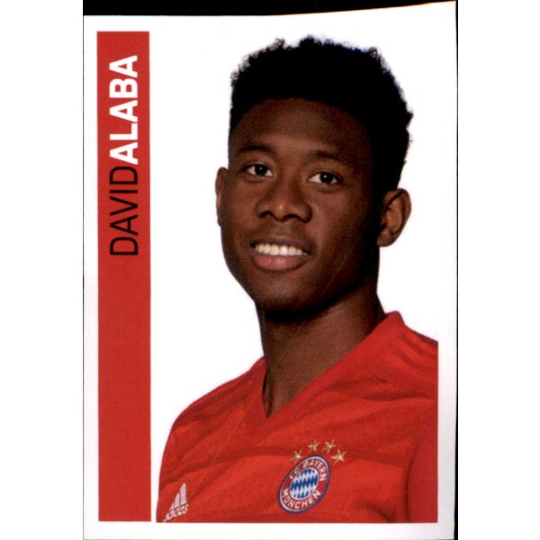 Sticker 64 - David Alaba- Panini FC Bayern München 2019/20