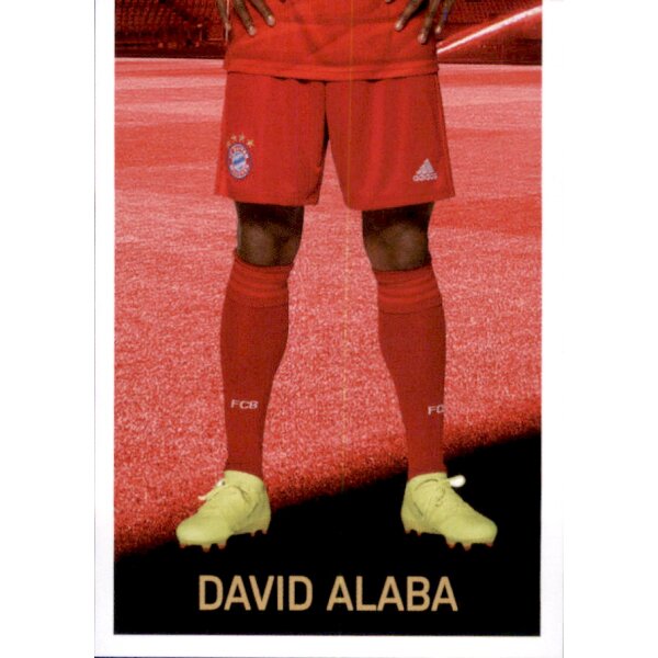 Sticker 66 - David Alaba- Panini FC Bayern München 2019/20