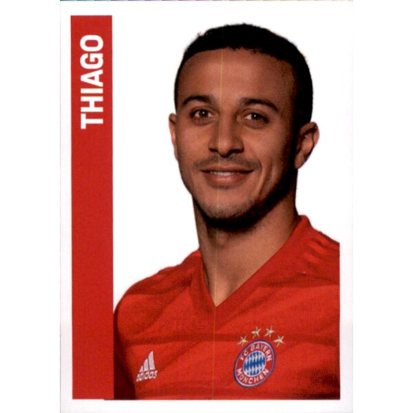 Sticker 75 - Thiago- Panini FC Bayern München 2019/20