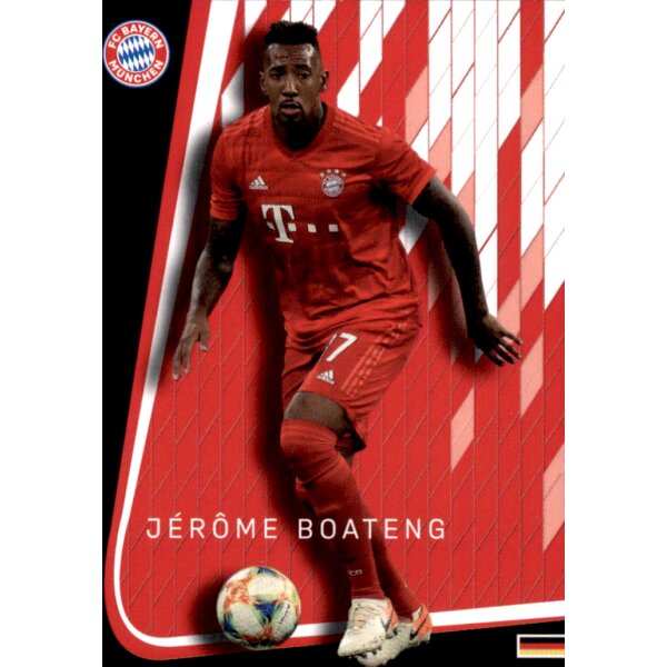 Karte 9 - Jerome Boateng- Panini FC Bayern München 2019/20