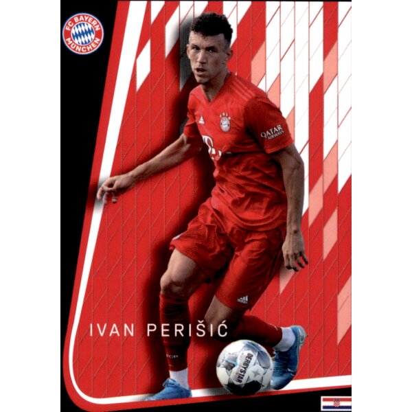 Karte 21 - Ivan Perisic- Panini FC Bayern München 2019/20