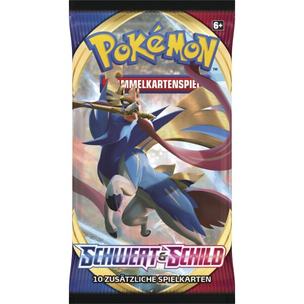 Schwert & Schild - Serie 1 - 1 Pokemon Booster - Deutsch