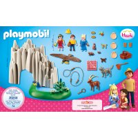 Playmobil Heidi 70254 - Am Kristallsee mit Heidi, Peter und Clara