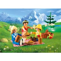 Playmobil Heidi 70254 - Am Kristallsee mit Heidi, Peter und Clara