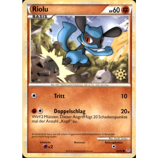 60/95 - Riolu - Pokemon Day Promo