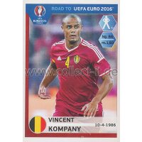 Road to EM 2016 - Sticker  2 - Vincent Kompany