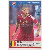 Road to EM 2016 - Sticker  5 - Toby Alderweireld