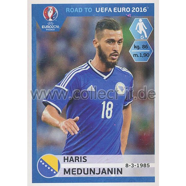 Road to EM 2016 - Sticker  26 - Haris Medunjanin