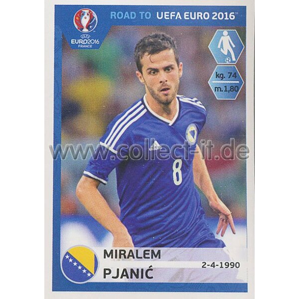 Road to EM 2016 - Sticker  28 - Miralem Pjanic