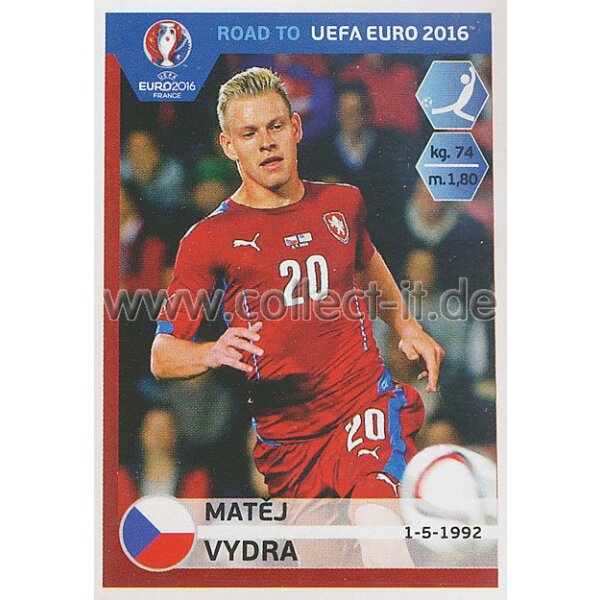 Road to EM 2016 - Sticker  46 - Matej Vydra