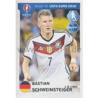 Road to EM 2016 - Sticker  57 - Bastian Schweinsteiger