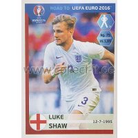 Road to EM 2016 - Sticker  70 - Luke Shaw