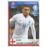 Road to EM 2016 - Sticker  76 - Alex Oxlade-Chamberlain