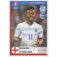 Road to EM 2016 - Sticker  77 - Raheem Sterling