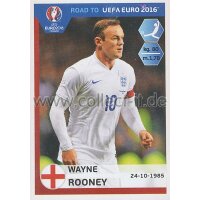 Road to EM 2016 - Sticker  80 - Wayne Rooney