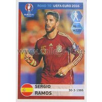 Road to EM 2016 - Sticker  82 - Sergio Ramos