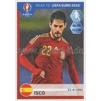 Road to EM 2016 - Sticker  92 - Isco