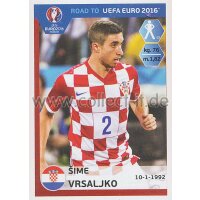 Road to EM 2016 - Sticker  134 - Sime Vrsaljko