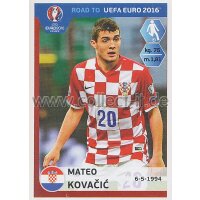 Road to EM 2016 - Sticker  140 - Mateo Kovacic