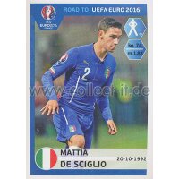 Road to EM 2016 - Sticker  166 - Mattia De Sciglio