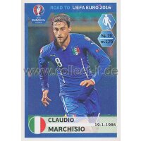 Road to EM 2016 - Sticker  170 - Claudio Marchisio