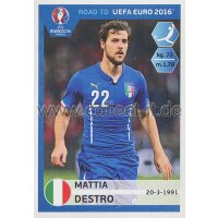 Road to EM 2016 - Sticker  173 - Mattia Destro