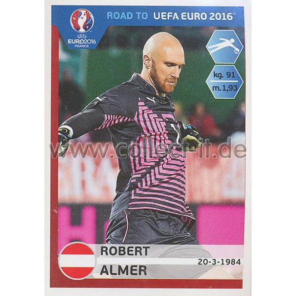 Road to EM 2016 - Sticker  193 - Robert Almer