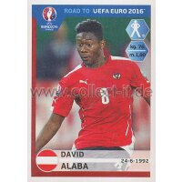 Road to EM 2016 - Sticker  195 - David Alaba