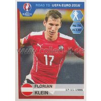 Road to EM 2016 - Sticker  198 - Florian Klein