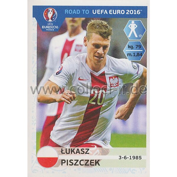 Road to EM 2016 - Sticker  212 - Lukasz Piszczek