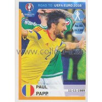 Road to EM 2016 - Sticker  247 - Paul Papp