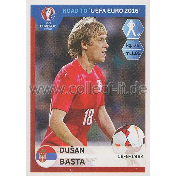 Road to EM 2016 - Sticker  275 - Dusan Basta