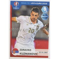 Road to EM 2016 - Sticker  279 - Zdravko Kuzmanovic