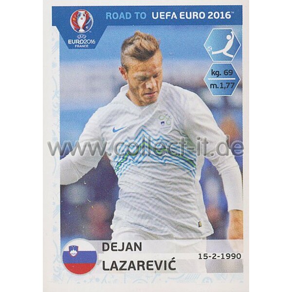 Road to EM 2016 - Sticker  302 - Dejan Lazarevic