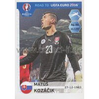 Road to EM 2016 - Sticker  305 - Matus Kozacik