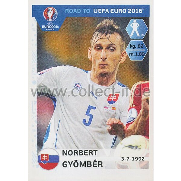 Road to EM 2016 - Sticker  308 - Norbert Gyomber