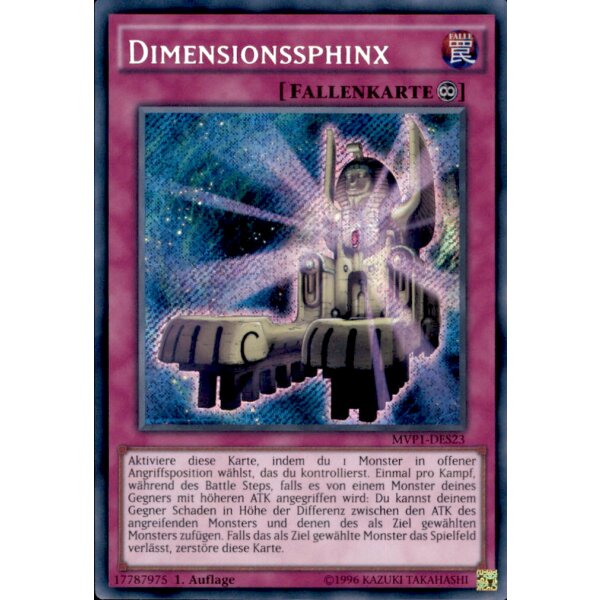 MVP1-DES23 - Dimensionssphinx - 1. Auflage